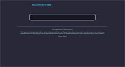 Desktop Screenshot of moinster.com